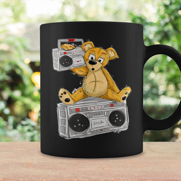 Teddy Bear Boombox By San Francisco Street Artist Zamiro Coffee Mug Gifts ideas