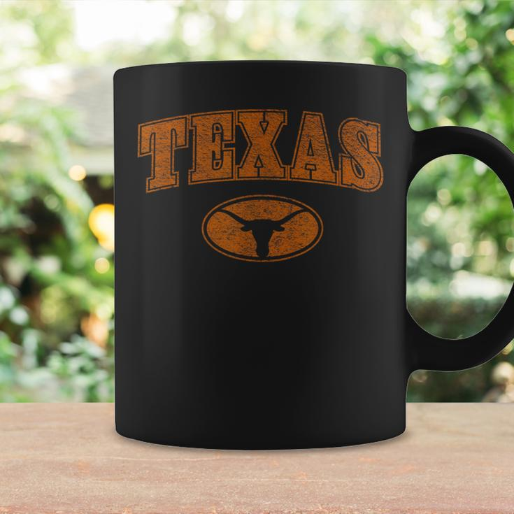 Texas Pride Varsity Town Blank Space Distressed Coffee Mug Gifts ideas
