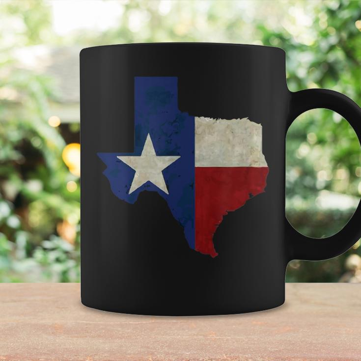 Texas State Map Flag Distressed Coffee Mug Gifts ideas