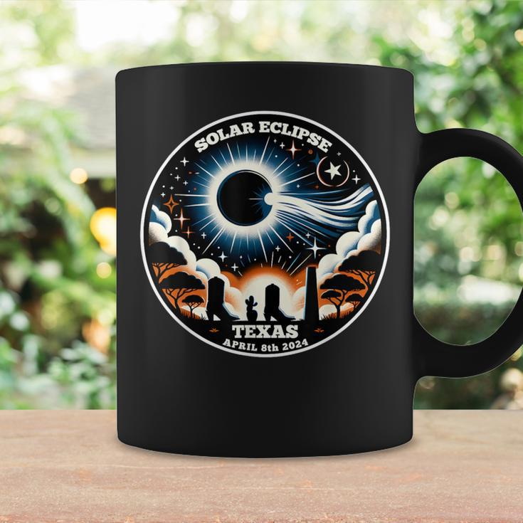 Texas Total Solar Eclipse Totality Monday April 8 2024 Coffee Mug Gifts ideas