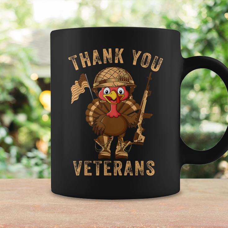 Thanksgiving Veteran Turkey Us Flag Thank You Veterans Coffee Mug Gifts ideas