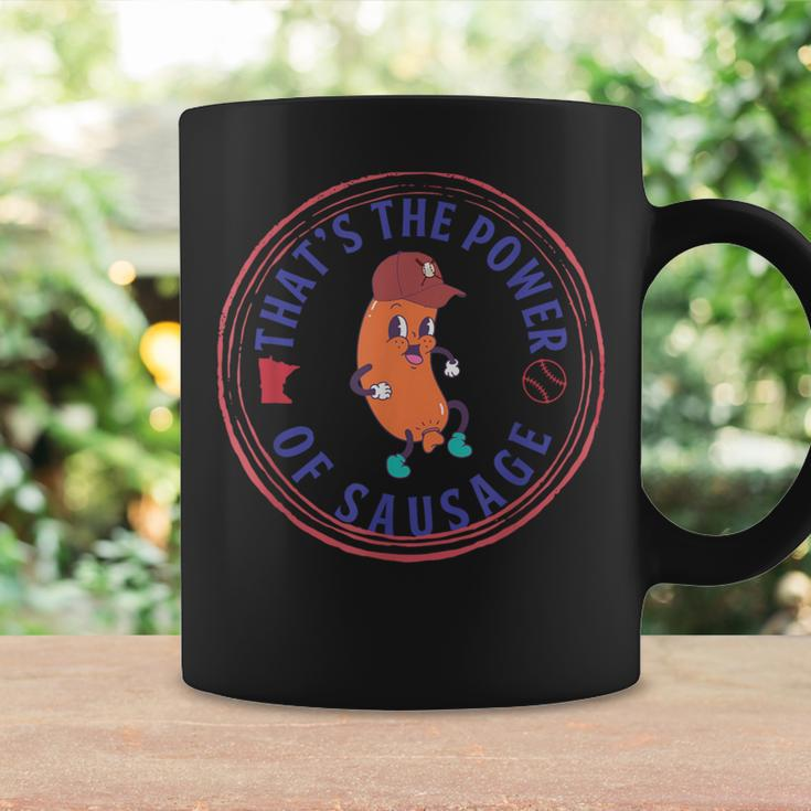 That's The Power Of Sausage Summer Sausage Baseball Coffee Mug Gifts ideas