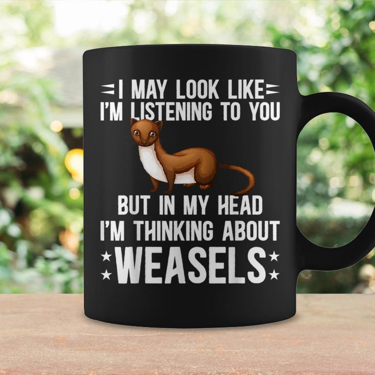 Thinking About Weasel Lover Weasel Girl Weasel Boy Coffee Mug Gifts ideas