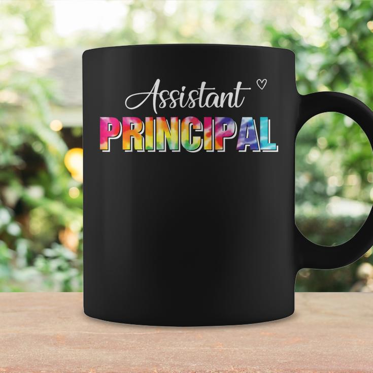 Tie Dye Assistant Principal Job Title School Worker Coffee Mug Gifts ideas