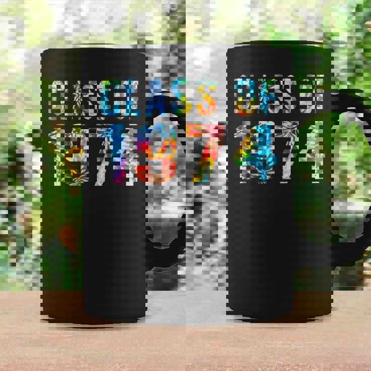 Tie Dye Class Of 1974 74 Reunion High School Graduation 50Th Coffee Mug Gifts ideas