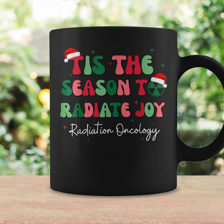 Tis The Season To Radiate Joy Radiation Oncology Christmas Coffee Mug Gifts ideas