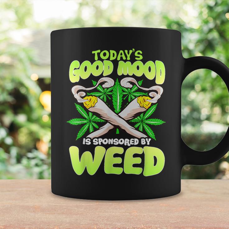 Today Good Mood Is Sponsored By Weed Cannabis Coffee Mug Gifts ideas