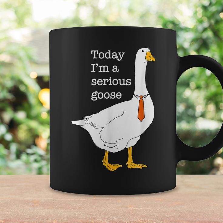 Today I'm A Serious Goose Silly Goose Cute Coffee Mug Gifts ideas