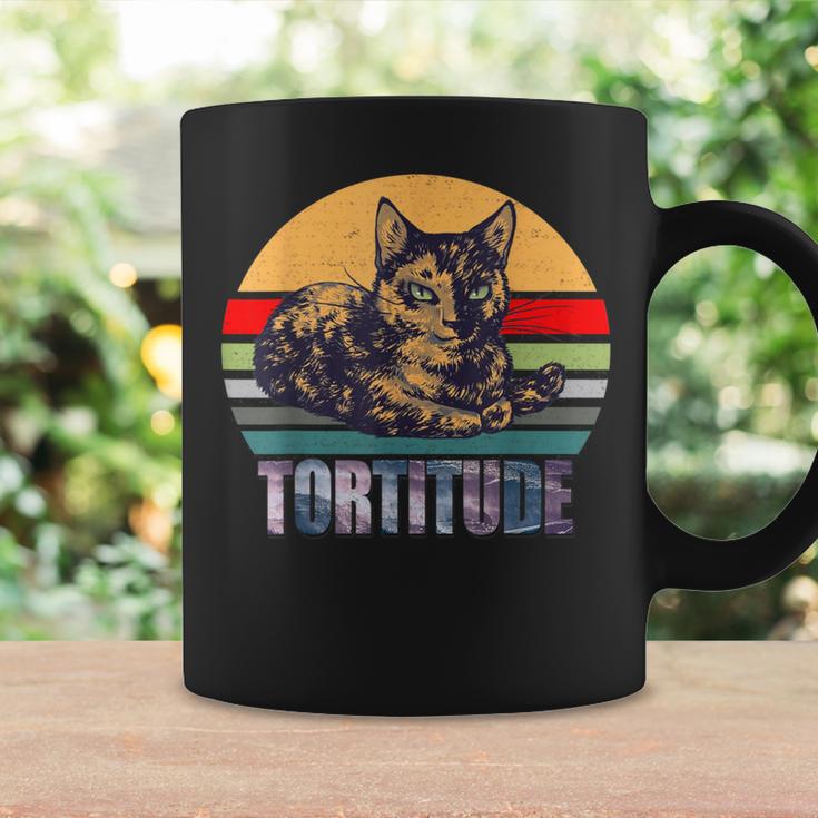 Tortitude Vintage Cat Are Feisty Tortoiseshell Kitty Coffee Mug Gifts ideas