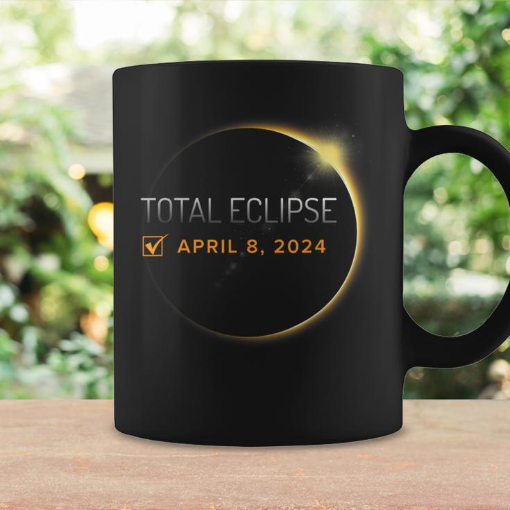 Total Solar Eclipse 2024 America Totality Solar Eclipse Coffee Mug Gifts ideas