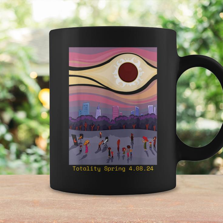 Total Solar Eclipse 2024 April 4 2024 Totality Usa Spring Coffee Mug Gifts ideas