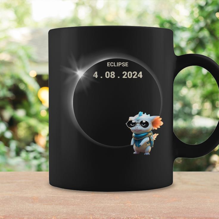 Total Solar Eclipse 2024 Axolotl In Astronomy Glasses Coffee Mug Gifts ideas