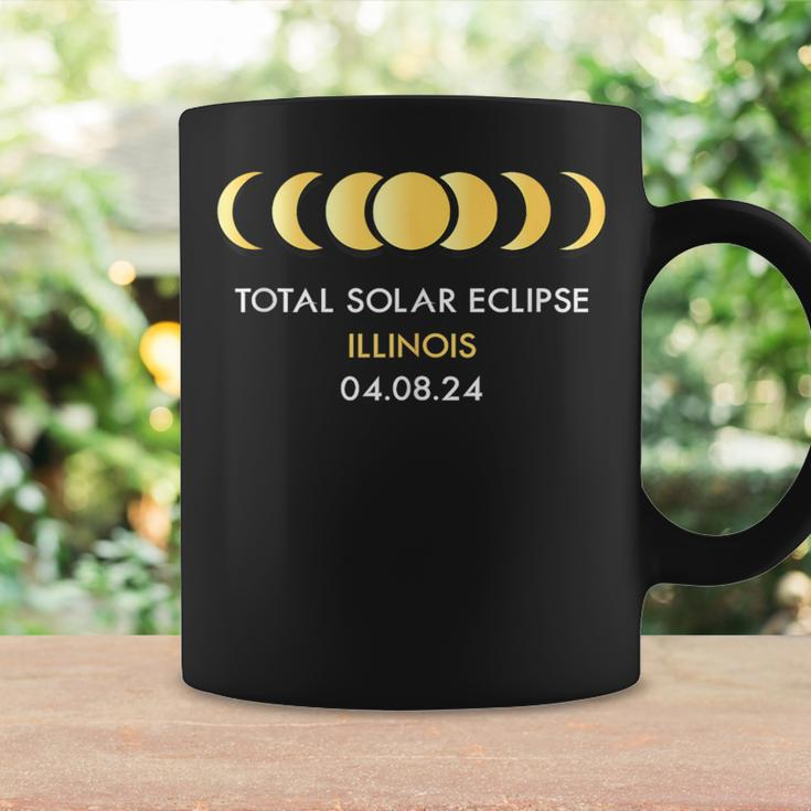 Total Solar Eclipse 2024 Illinois America Totality 040824 Coffee Mug Gifts ideas