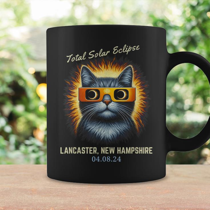 Total Solar Eclipse 2024 Lancaster New Hampshire Cat Lover Coffee Mug Gifts ideas
