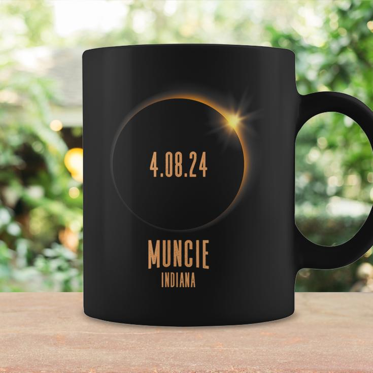 Total Solar Eclipse 2024 Muncie Indiana Usa Coffee Mug Gifts ideas