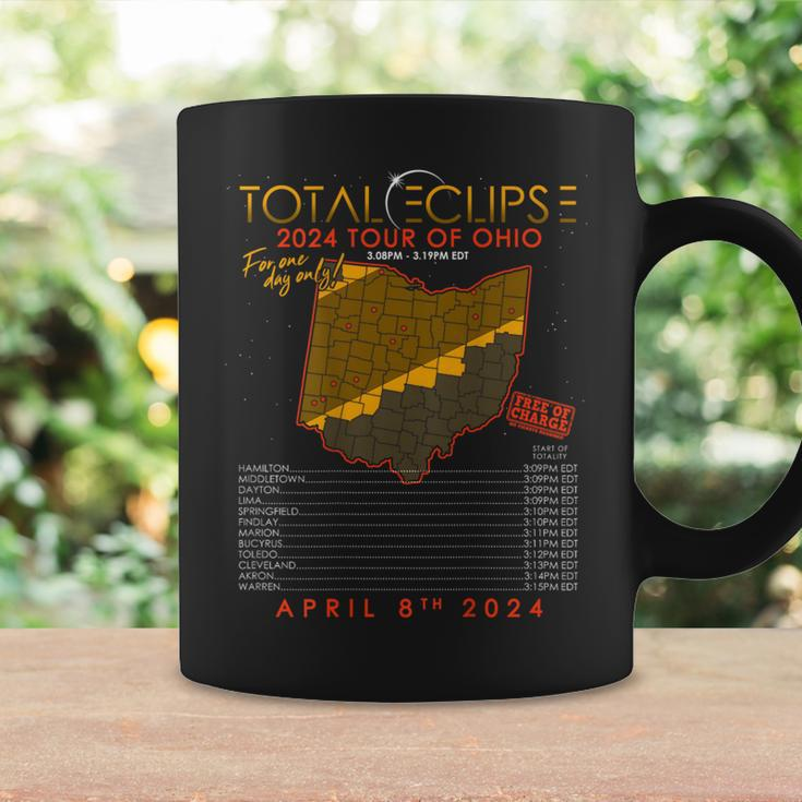 Total Solar Eclipse 2024 Tour Of Ohio April 8Th Coffee Mug Gifts ideas