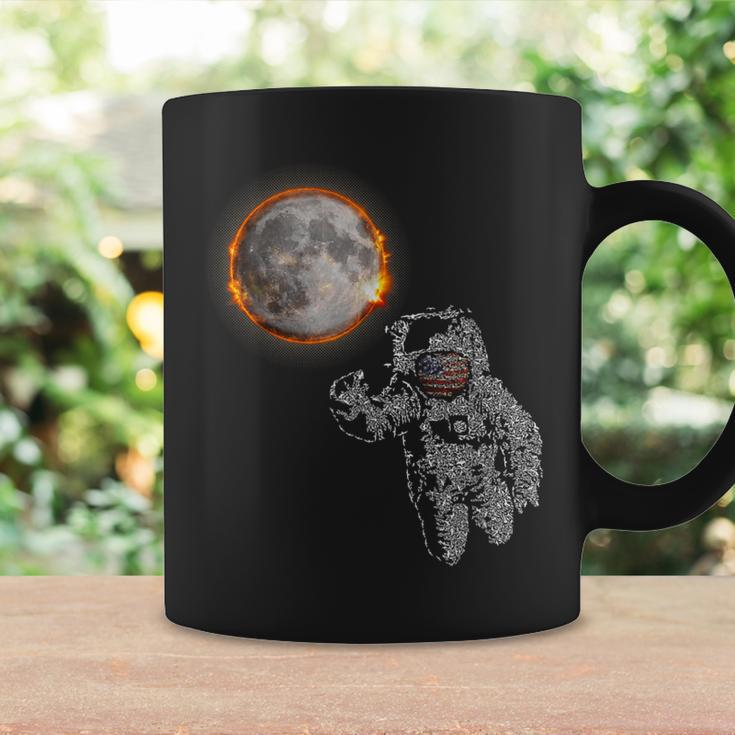 Total Solar Eclipse April 4 2024 Astronaut Coffee Mug Gifts ideas
