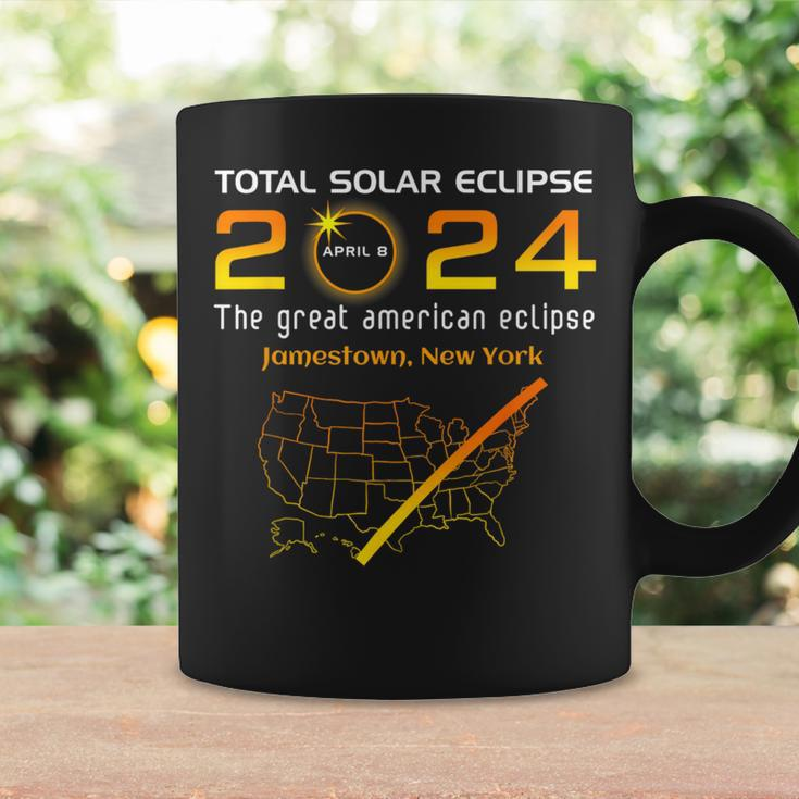 Total Solar Eclipse April 8 2024 Jamestown New York Ny Moon Coffee Mug Gifts ideas