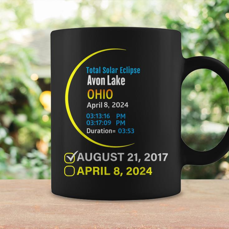 Total Solar Eclipse April 8 2024 Ohio Avon Lake Coffee Mug Gifts ideas