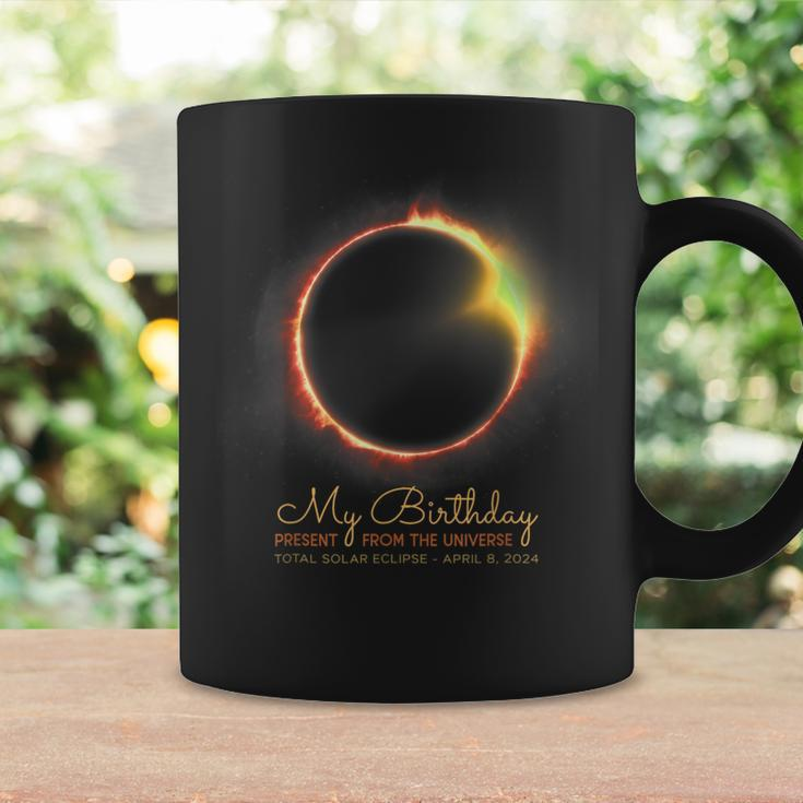 Total Solar Eclipse It's My Birthday April 8 2024 Coffee Mug Gifts ideas