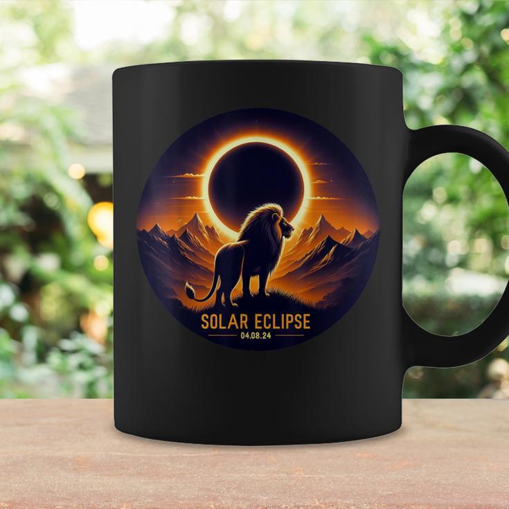 Total Solar Eclipse Leo April 8 2024 Solar Eclipse Coffee Mug Gifts ideas