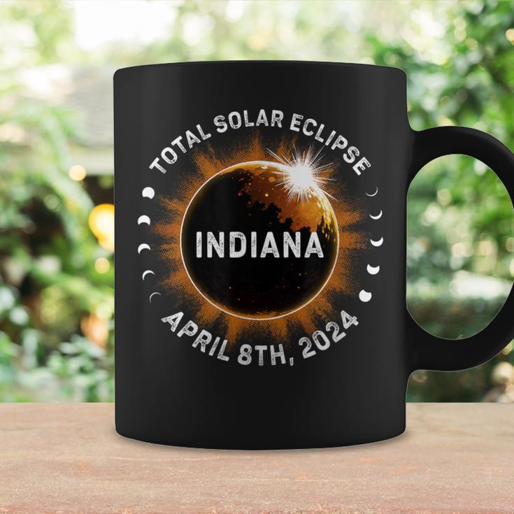 Total Solar Eclipse Path Of Totality April 8Th 2024 Indiana Coffee Mug Gifts ideas