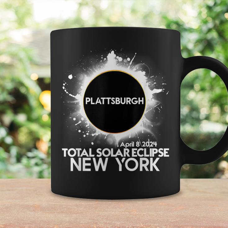 Total Solar Eclipse Plattsburgh New York 2024 Totality Coffee Mug Gifts ideas