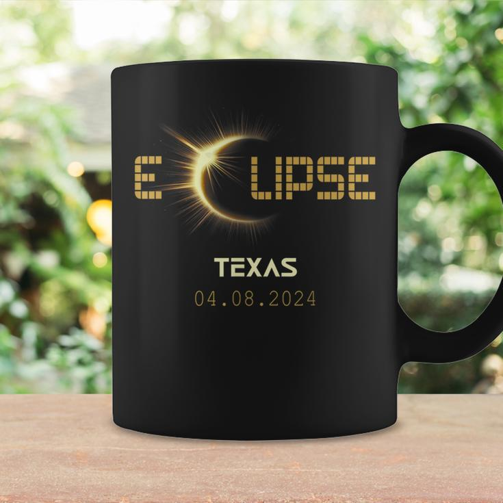 Total Solar Eclipse Texas Totality Usa April 8Th 2024 Texas Coffee Mug Gifts ideas