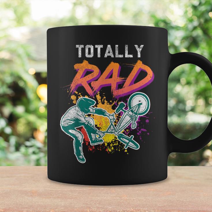 Totally Rad 80S Bmx Bike Vintage Racing Biking Cycling Coffee Mug Gifts ideas