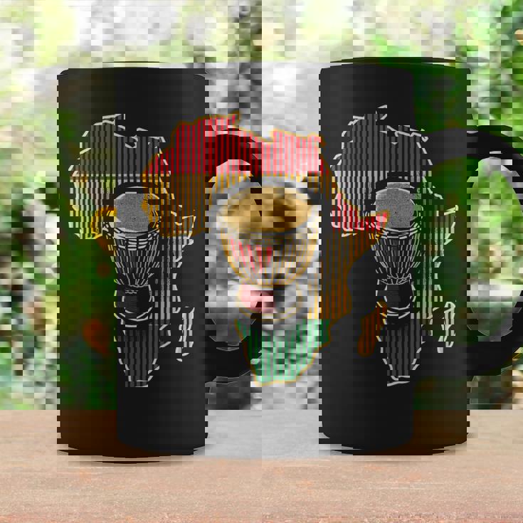 Traditional African Drumming Black History African Drum Coffee Mug Gifts ideas