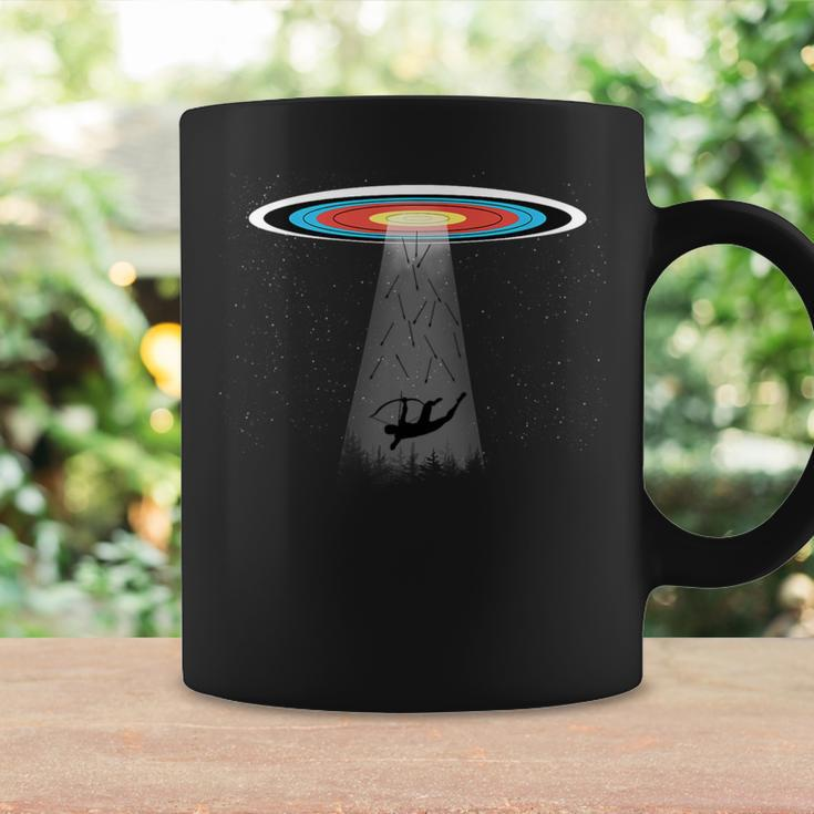 Traditional Archery Ufo Archery Target Recurve Bow Coffee Mug Gifts ideas