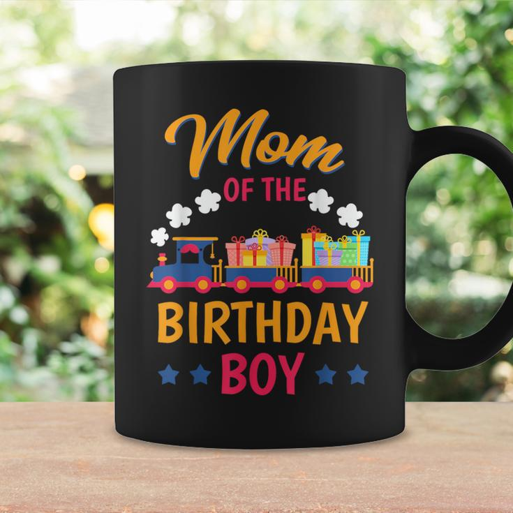 Train Bday Party Railroad Mom Of The Birthday Boy Theme Coffee Mug Gifts ideas