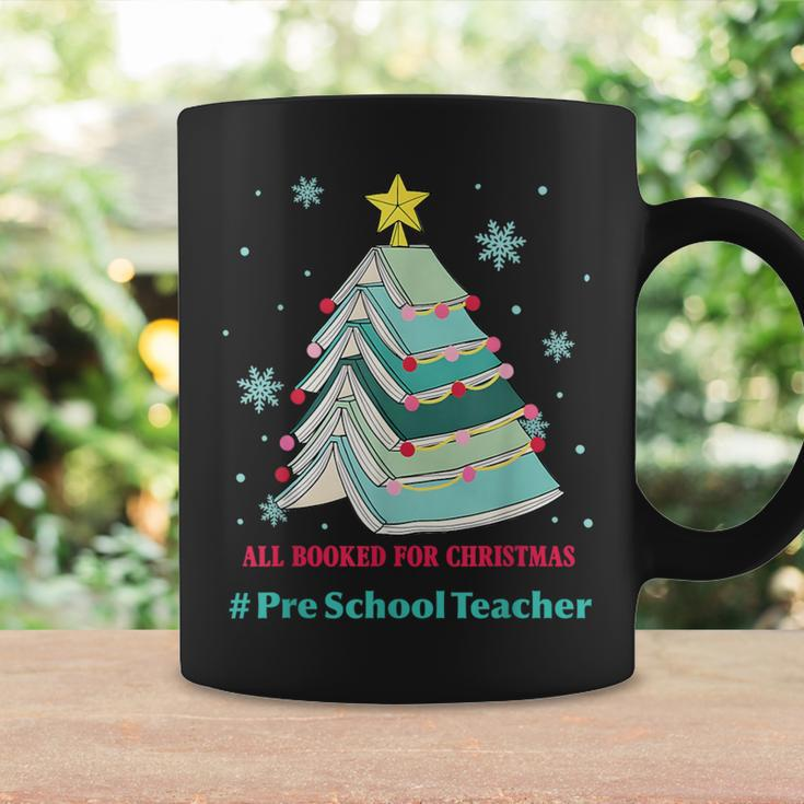 Tree All Booked For Christmas Pre School Teacher Coffee Mug Gifts ideas