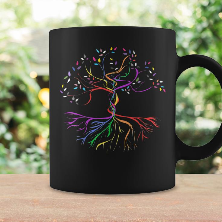Tree Life Rainbow Lgbt Cool Gay Pride Flag Ally Coffee Mug Gifts ideas