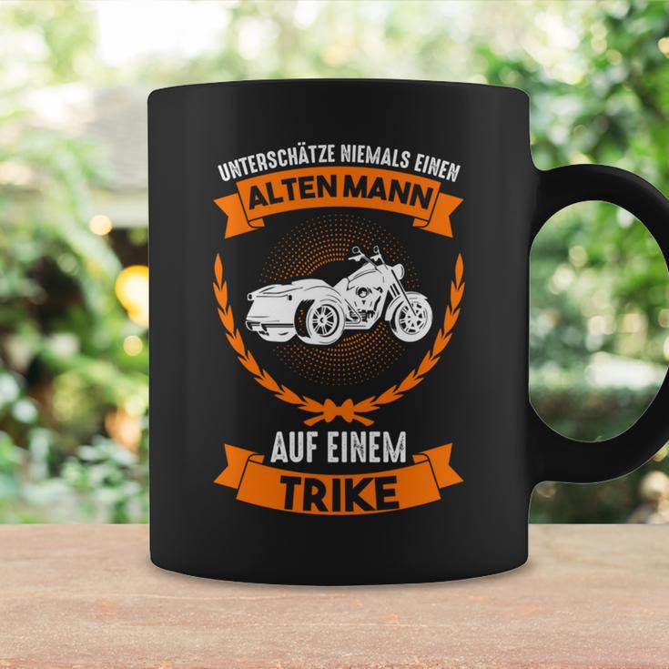 Trike Motorcycle Grandpa Dad Motorcycle Rider Biker Tassen Geschenkideen