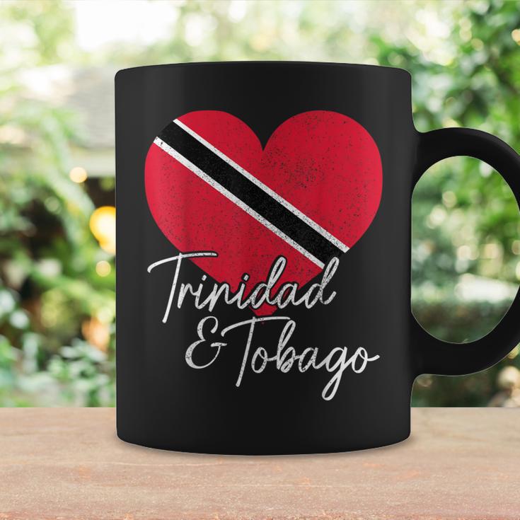 Trinidad & Tobago Trinidadian Tobagonian Flag Heart Pride Coffee Mug Gifts ideas