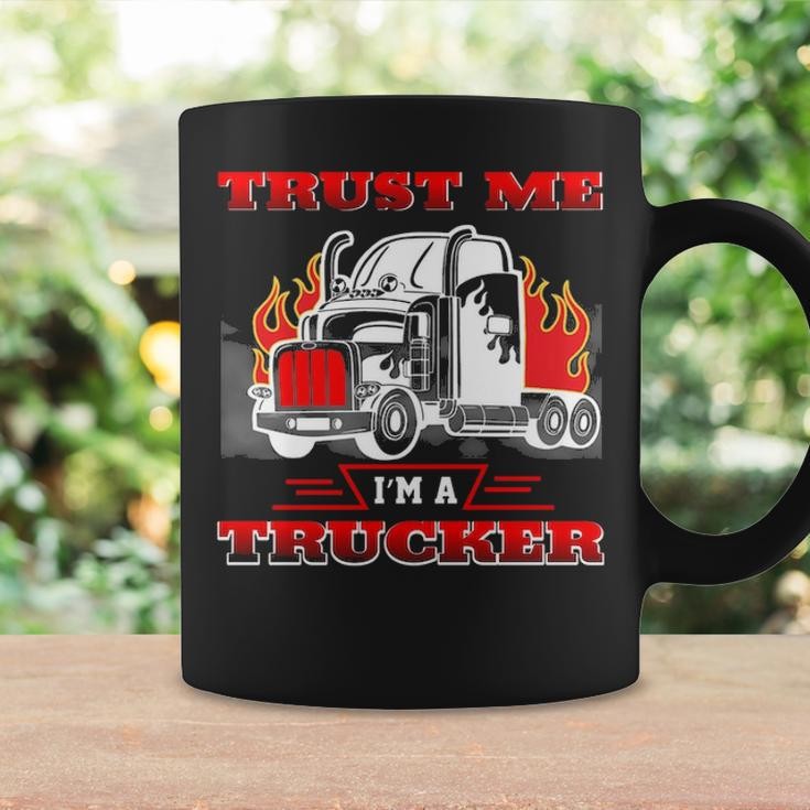 Truck Driver Trust Me I'm A Trucker Coffee Mug Gifts ideas