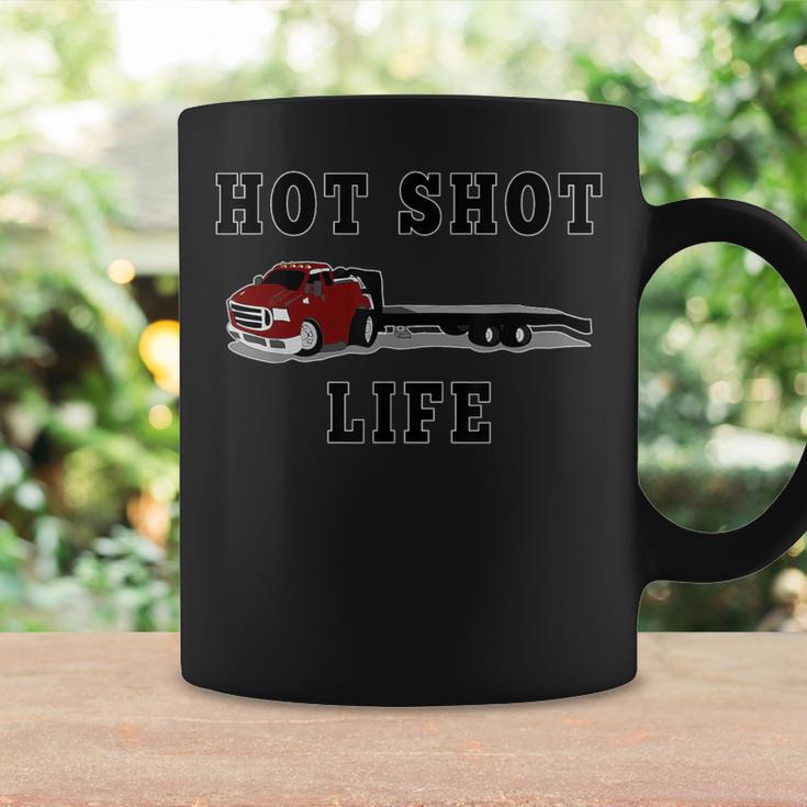 Trucker Hot Shot Trucking Dually Trailer CdlCoffee Mug Gifts ideas