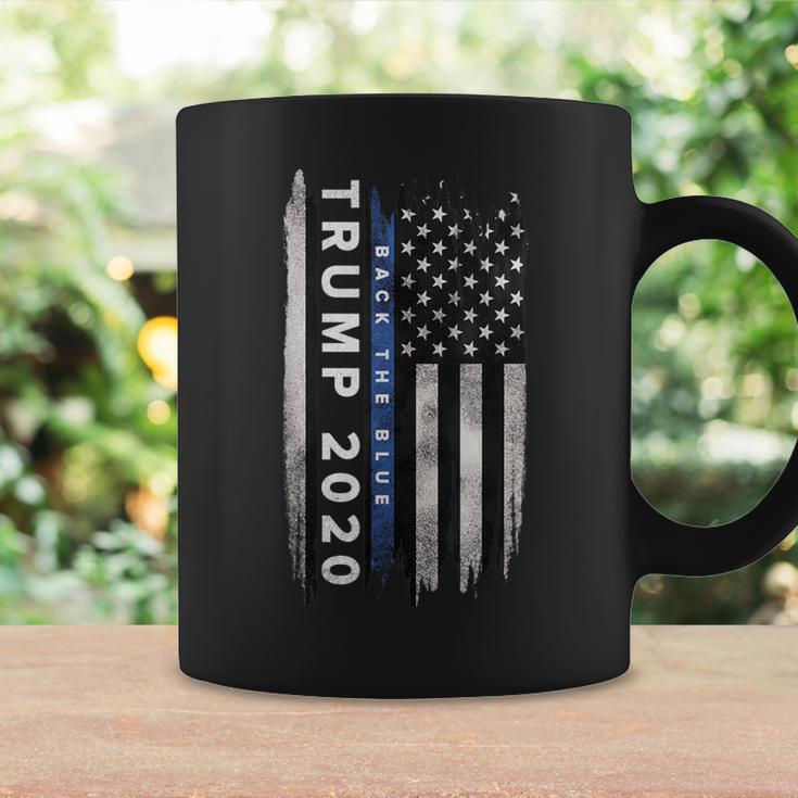 Trump Back The Blue Pro Trump Thin Blue Line Us Flag Coffee Mug Gifts ideas