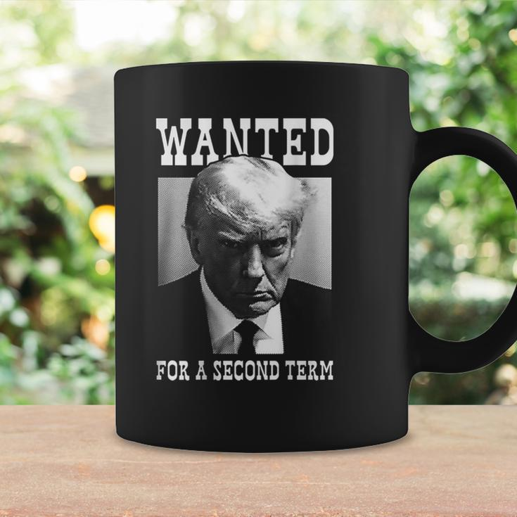 Trump Hot Wanted For Second Term 2024 On Back Coffee Mug Gifts ideas