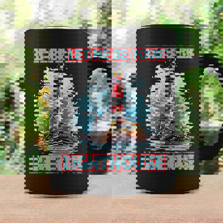 Tu Faro Para Los Amantes Taza de café Ideas de regalos