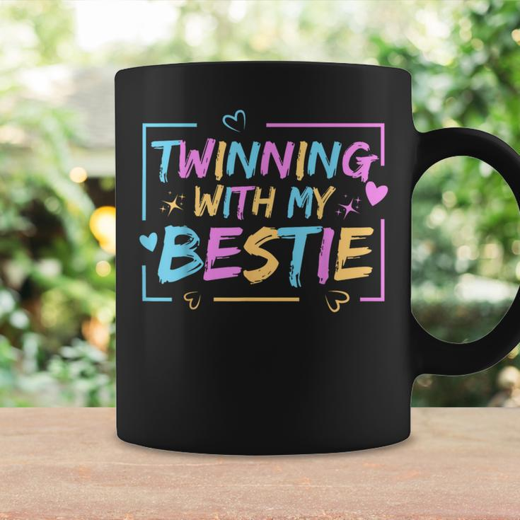 Twin Matching Twins Day Friend Twinning With My Bestie Twin Coffee Mug Gifts ideas