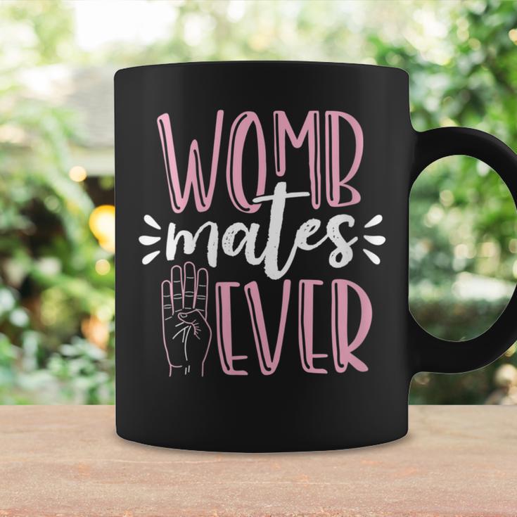 Twin Womb-Mates Baby Sibling Pregnant Quote Coffee Mug Gifts ideas