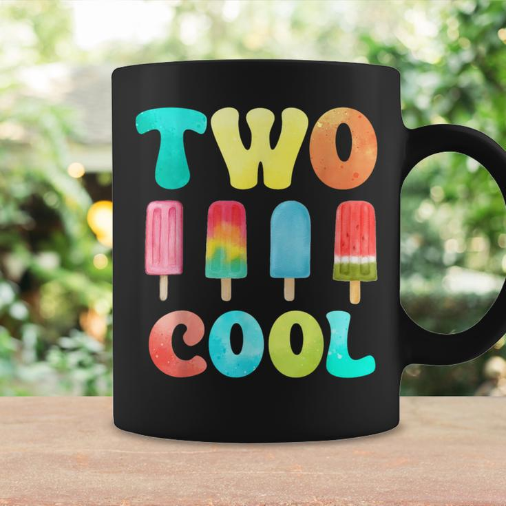 Two Cool 2Nd Birthday Popsicle 2 Year Old Boy Second Bday Coffee Mug Gifts ideas