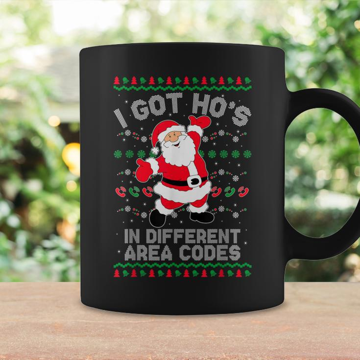 Ugly Christmas Sweater I Got Ho's In Different Area Codes Coffee Mug Gifts ideas