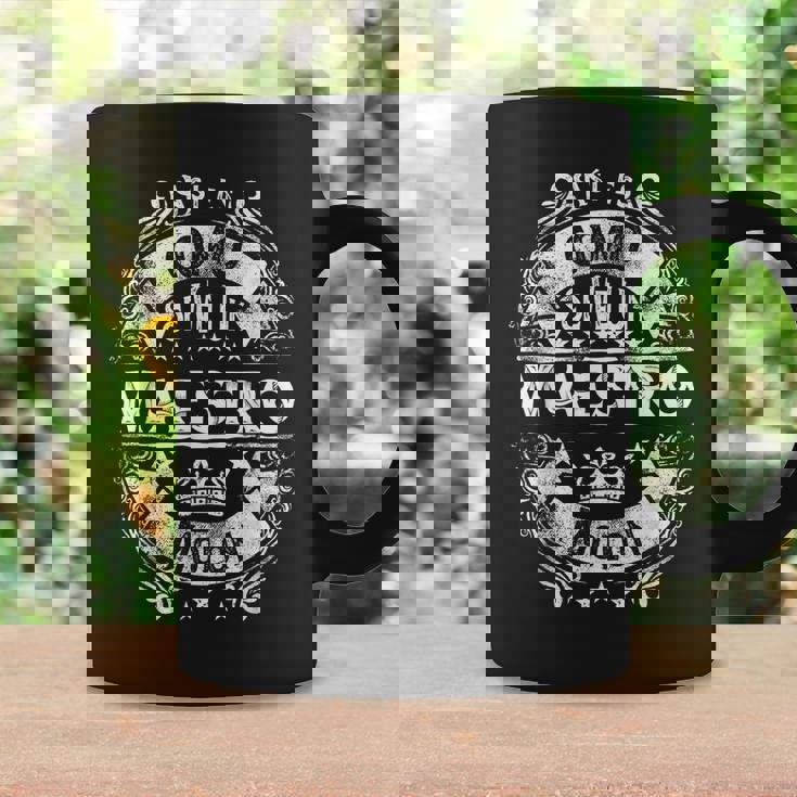 Un Maestro Molon Divertido Humor Para Hombre Profesor Taza de café Ideas de regalos