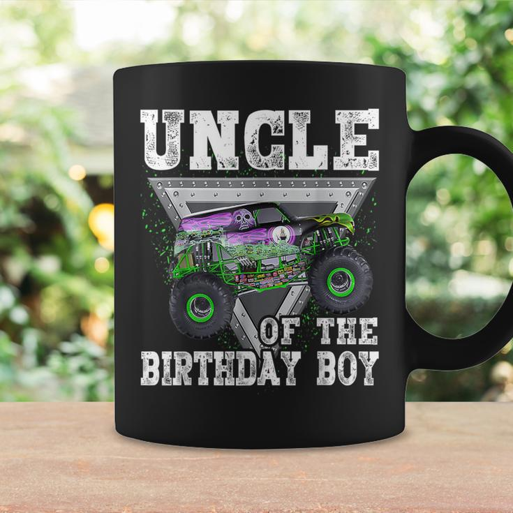 Uncle Of The Birthday Boy Monster Truck Birthday Family Coffee Mug Gifts ideas