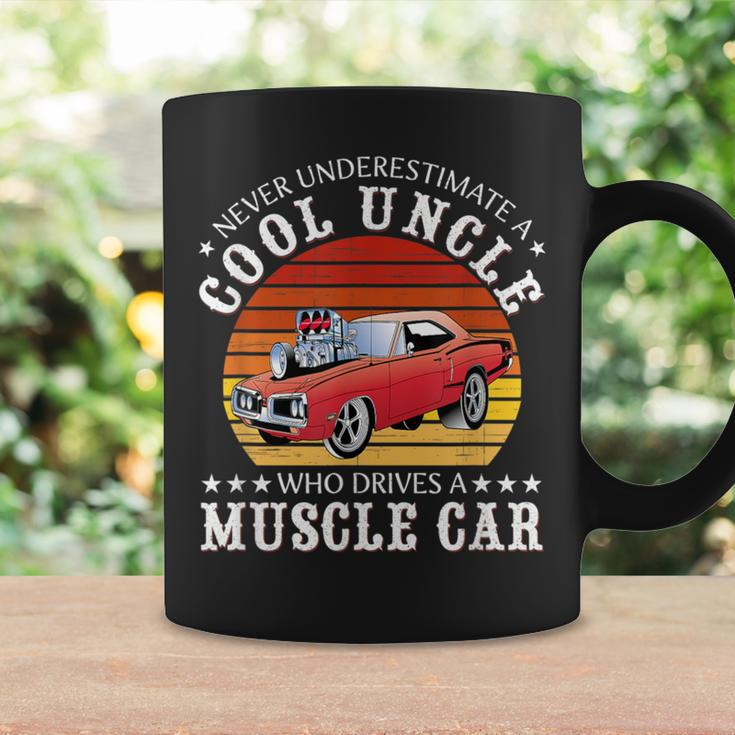Never Underestimate A Cool Uncle Who Drives A Muscle Car Coffee Mug Gifts ideas