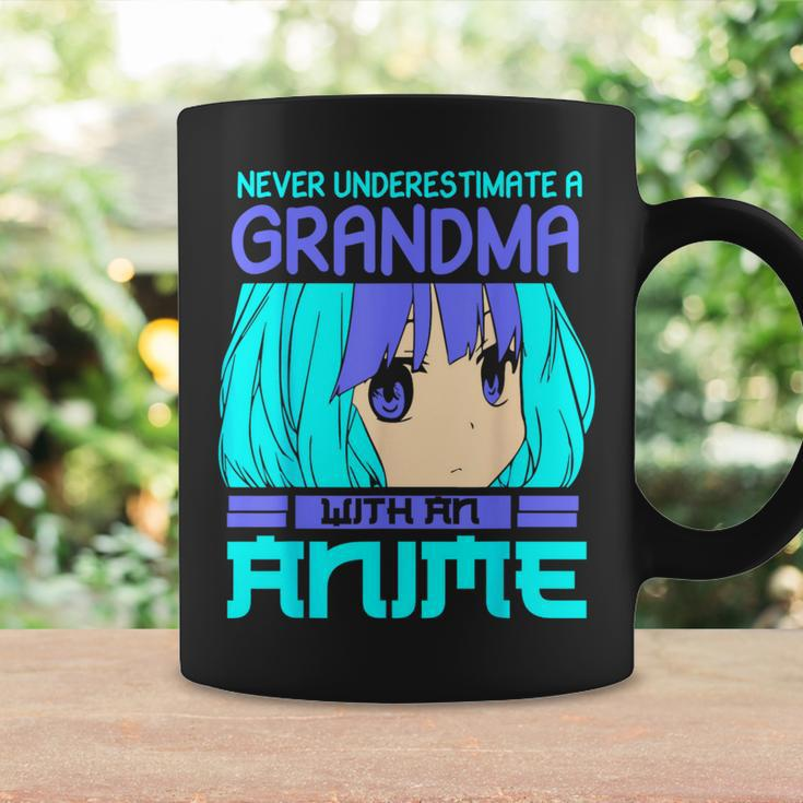 Never Underestimate A Grandma With An Anime Coffee Mug Gifts ideas