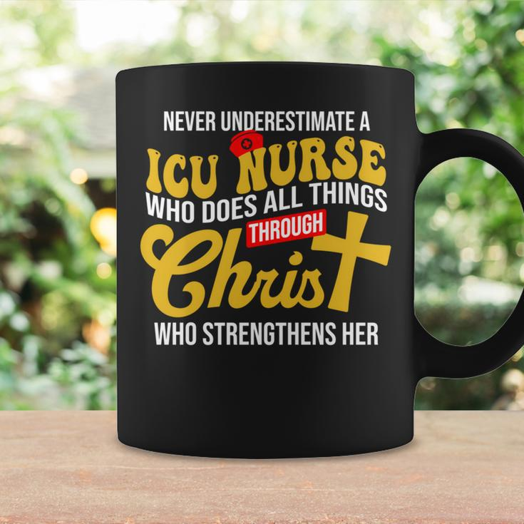 Never Underestimate A Icu Nurse Who Does All Things Coffee Mug Gifts ideas